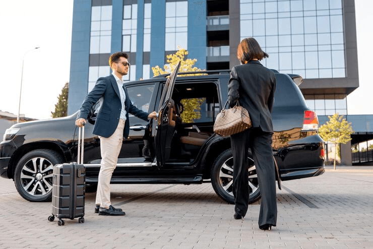 Luxury airport transfer service